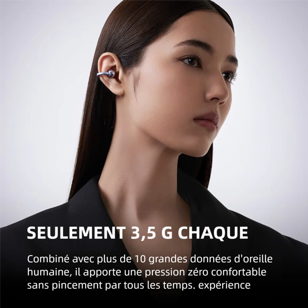 Casque d'écoute sans fil Bluetooth intelligent à conduction aérienne